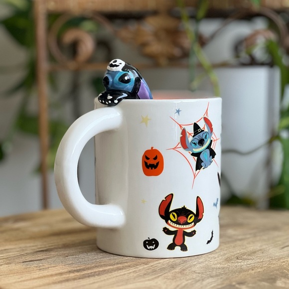 Stitch Halloween Mug and Sign Bundle - Picture 6 of 8